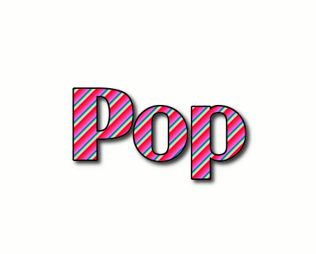 logo pop animation