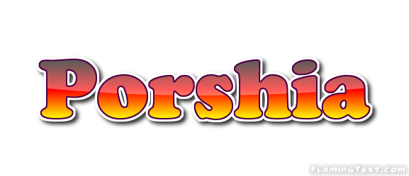 Porshia شعار