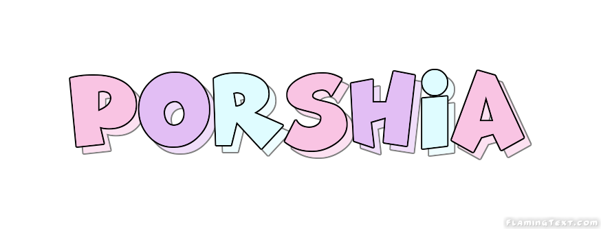 Porshia شعار