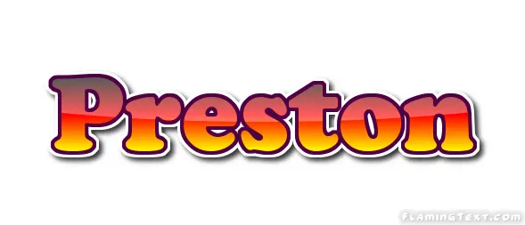 Preston ロゴ