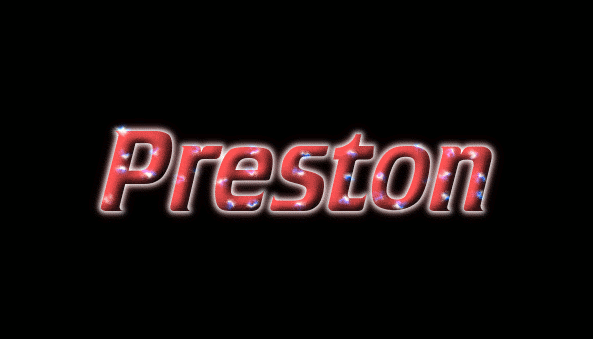 PrestonPlayz Fire Logo Design