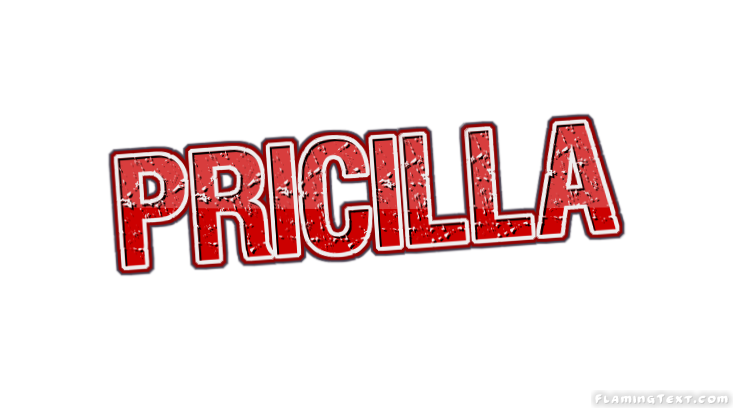 Pricilla 徽标
