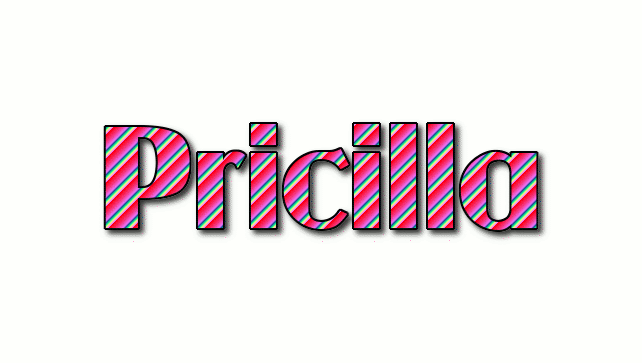 Pricilla 徽标