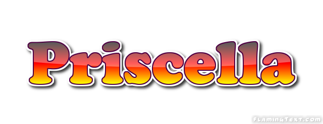 Priscella 徽标