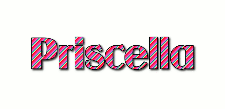 Priscella 徽标