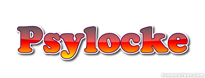Psylocke ロゴ