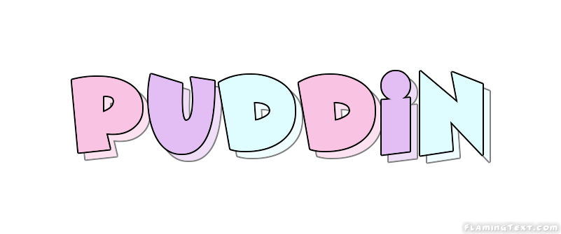 Puddin ロゴ
