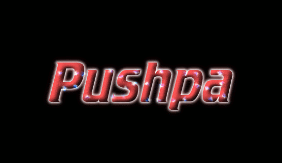 Pushpa ロゴ