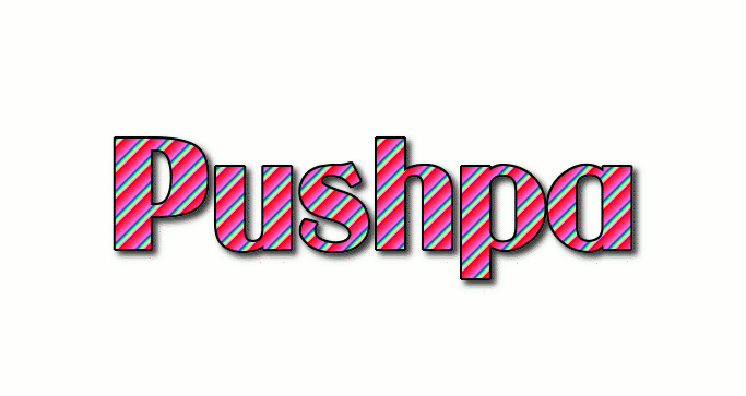Pushpa ロゴ