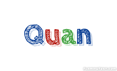 Quan Logo | Free Name Design Tool from Flaming Text