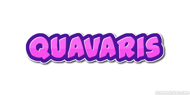 Quavaris Logo | Free Name Design Tool from Flaming Text