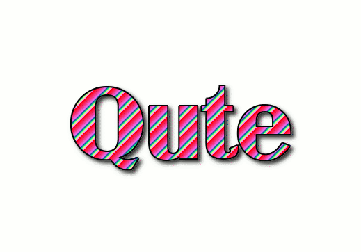 Qute شعار