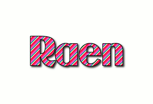 Raen Logo | Outil de conception de nom gratuit à partir de texte flamboyant