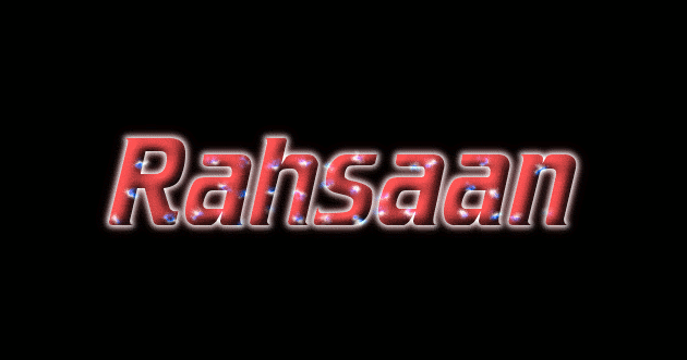 Rahsaan ロゴ