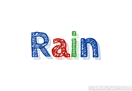 Rain شعار