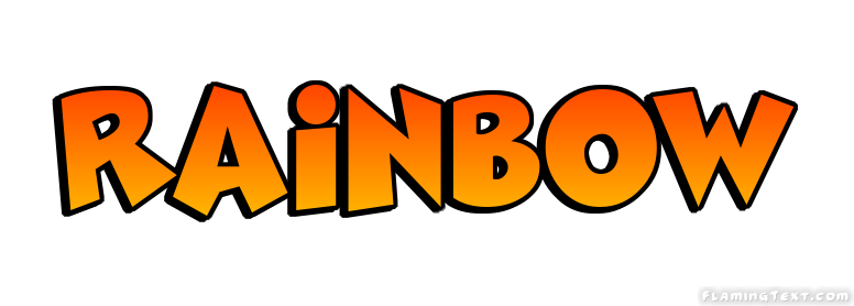 Rainbow Logo Free Name Design Tool From Flaming Text