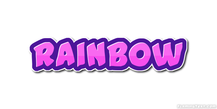 Rainbow Logo | Free Name Design Tool from Flaming Text