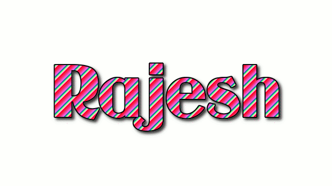Rajesh Logo | Free Name Design Tool from Flaming Text