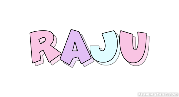 raju name logo