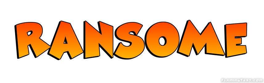 Ransome Logo | Free Name Design Tool from Flaming Text