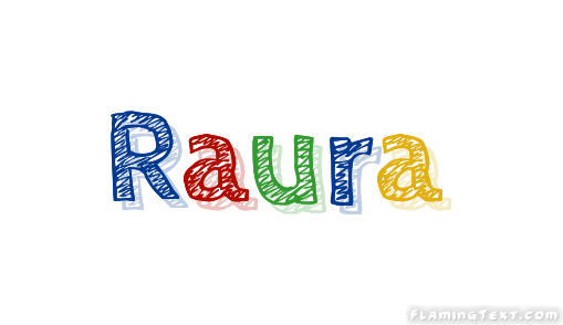 Raura Logo | Herramienta de diseño de nombres gratis de Flaming Text