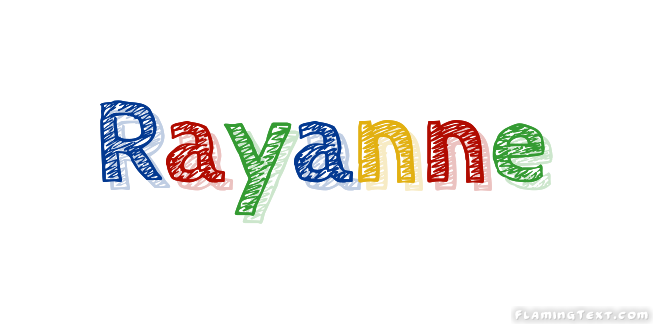 Rayanne Logotipo Ferramenta De Design De Nome Grátis A Partir De