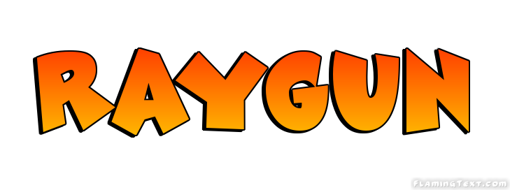 Raygun Logo | Free Name Design Tool from Flaming Text