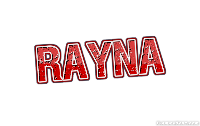 Rayna Logo Free Name Design Tool From Flaming Text