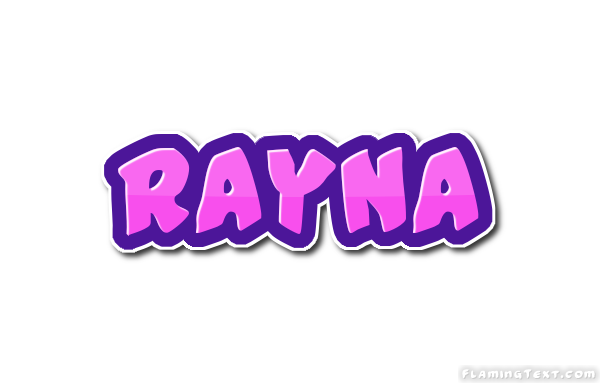 Rayna Logo Free Name Design Tool From Flaming Text