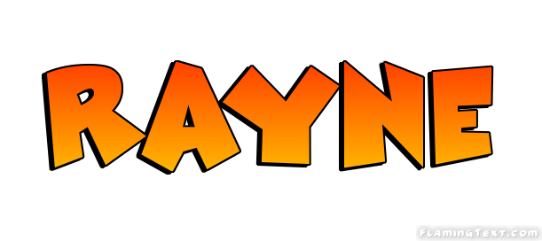 Rayne Logo | Free Name Design Tool from Flaming Text