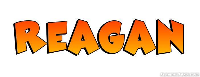 Reagan Logo | Free Name Design Tool from Flaming Text