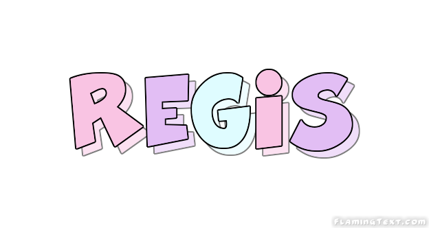 Regis Logo Outil de conception de nom gratuit partir de texte