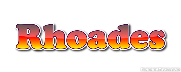 Rhoades Logo