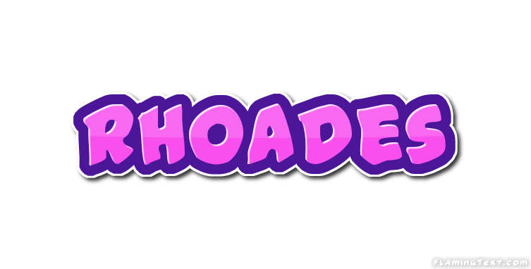 Rhoades ロゴ
