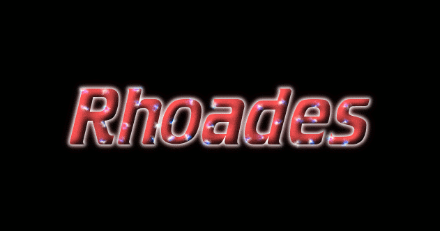 Rhoades 徽标