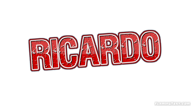 Ricardo Logo | Free Name Design Tool from Flaming Text