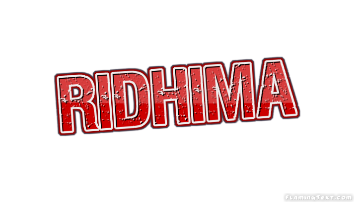 Ridhima ロゴ