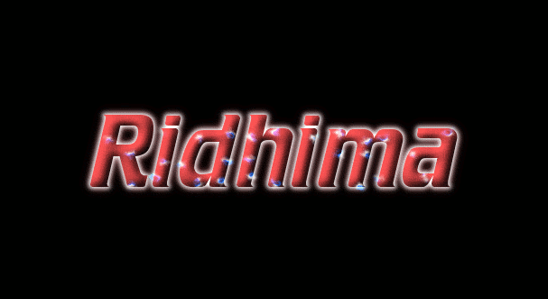 Ridhima लोगो