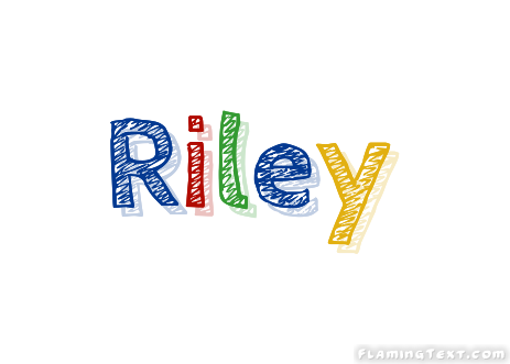 Name riley in various retro graphic design Vector Image