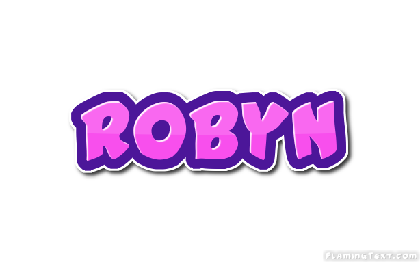 Robyn ロゴ