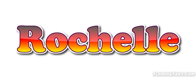 Rochelle Logo Herramienta De Diseño De Nombres Gratis De Flaming Text