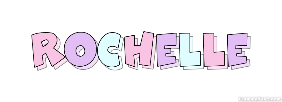 Rochelle Logo Herramienta De Diseño De Nombres Gratis De Flaming Text