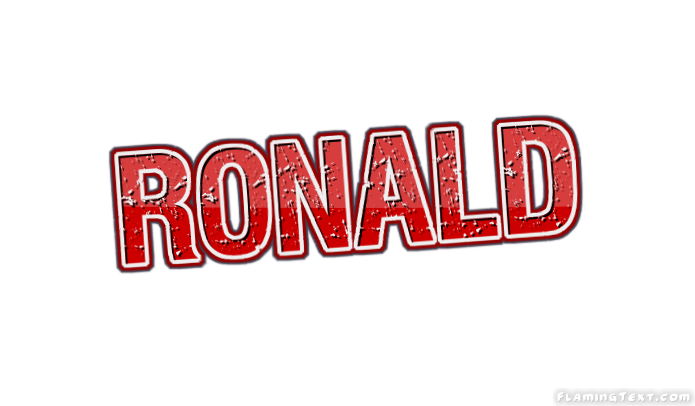 Ronald ロゴ