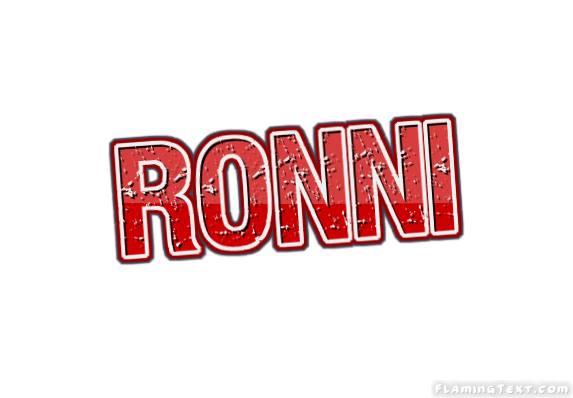 Ronni 徽标