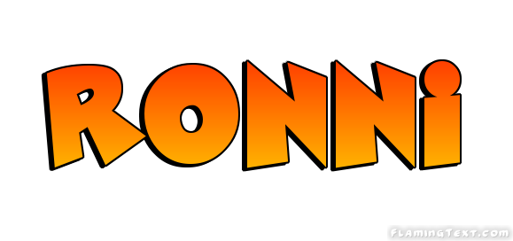 Ronni ロゴ