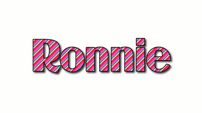 Ronnie 徽标
