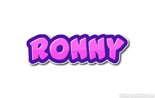 Ronny ロゴ