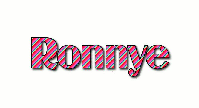 Ronnye Logotipo