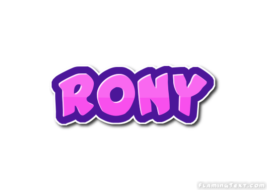 Rony 徽标