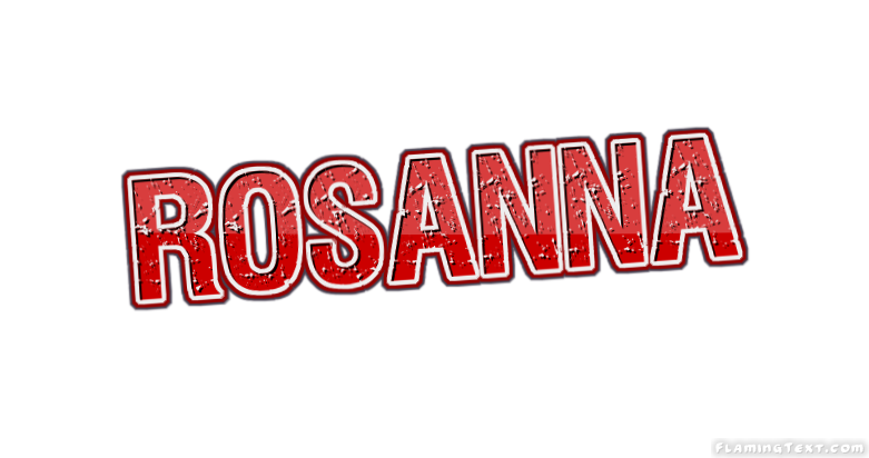 Rosanna شعار